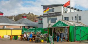 Seafood Hut Oban, Railway Pier, Argyll Scotland