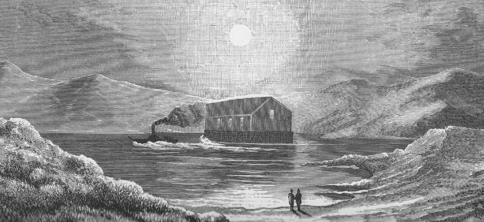 floating tabernacle church on loch sunart 1842